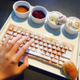 Illustration for article titled WASD? This Keyboard Is WAFFLES